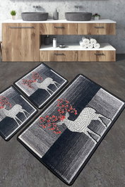 Mijölnir Juego de alfombrillas de baño Elafa Multicolor
